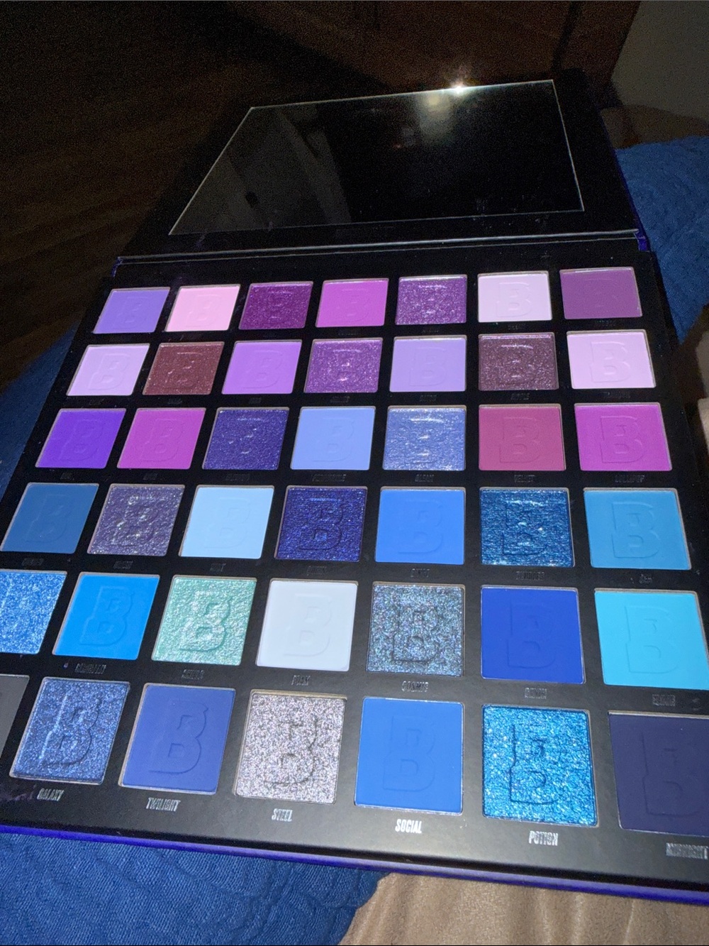 MIDNIGHT Eyeshadow Palette By Beauty Bay